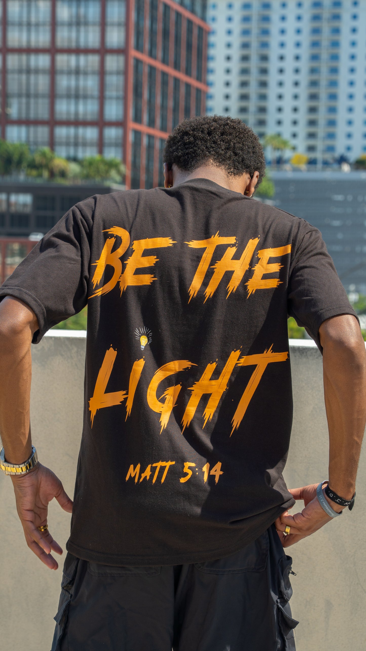 BLACK & GOLD 'BTL' TEE!