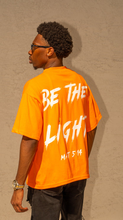 ORANGE & WHITE 'BTL' Tee