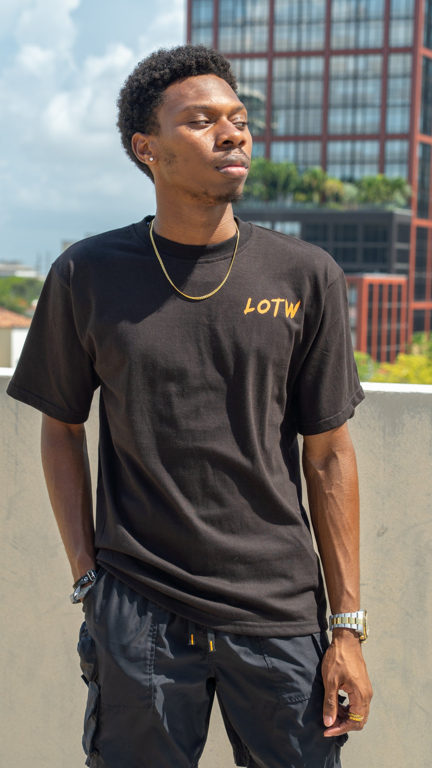 BLACK & GOLD 'BTL' TEE!