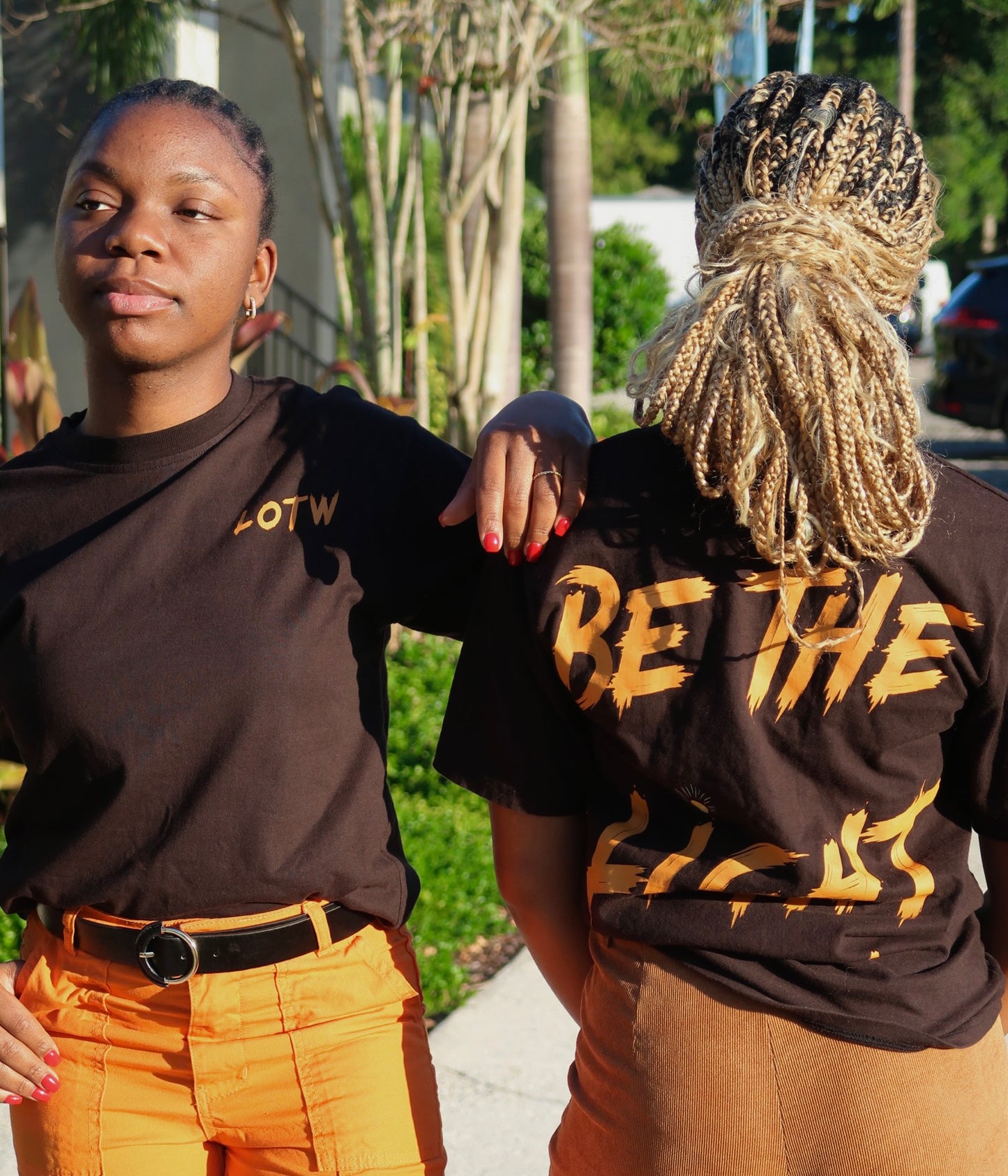 BLACK & GOLD 'BTL' TEE!