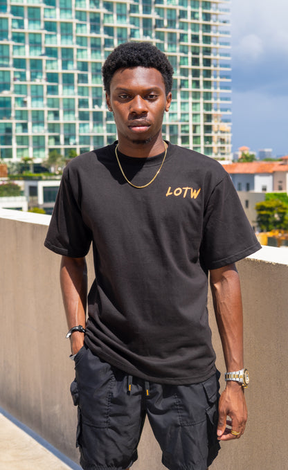 BLACK & GOLD 'BTL' TEE!