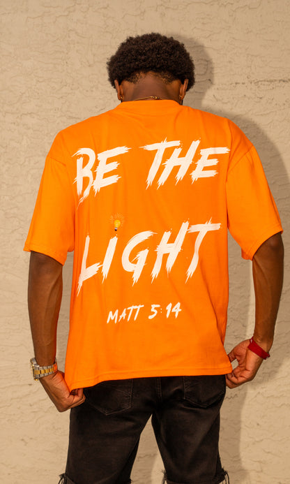 ORANGE & WHITE 'BTL' Tee